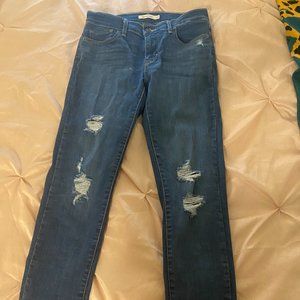 Levi's 701 Super Skinny Jeans